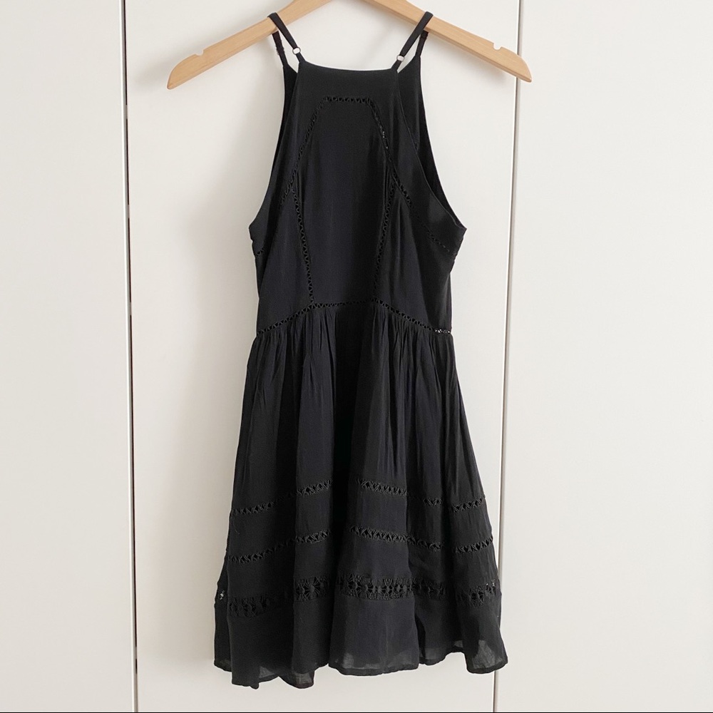 Sam Edelman - Black Crochet Dress - Picture 5 of 8